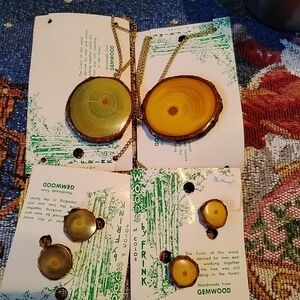 Would Of Color By Frank Handmade Necklaces And Earrings Handmade From Gemwood